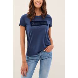 SALSA T-shirt BRANDING T-SHIRT Bleu 121936 8144